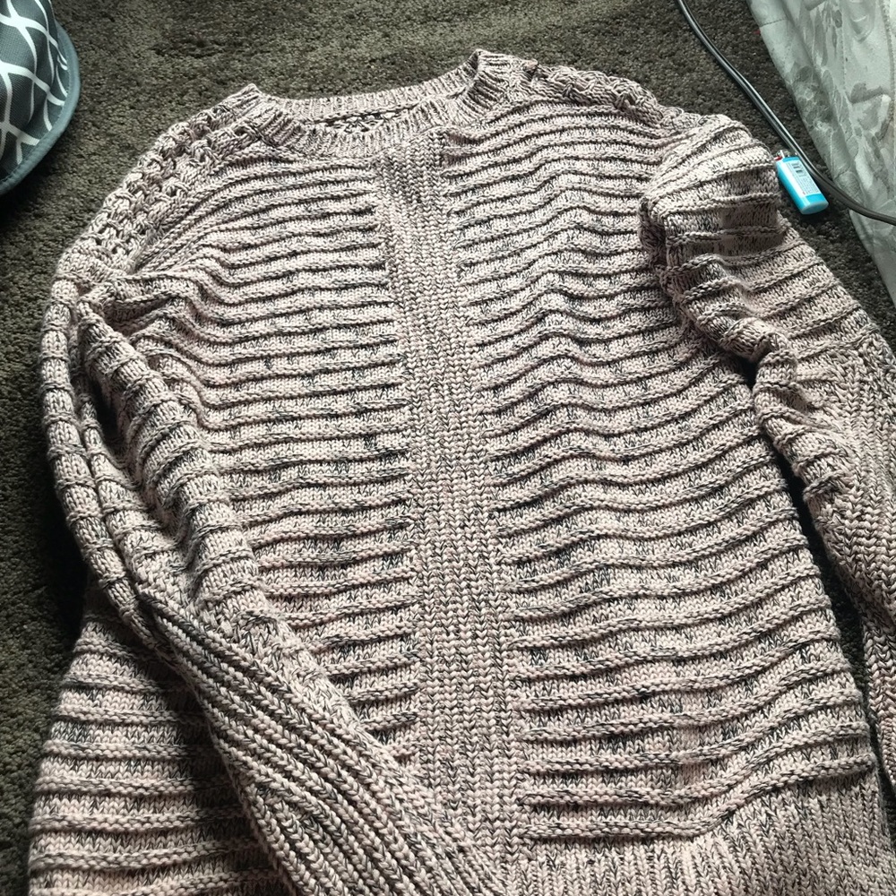 Knitted wool gap sweater